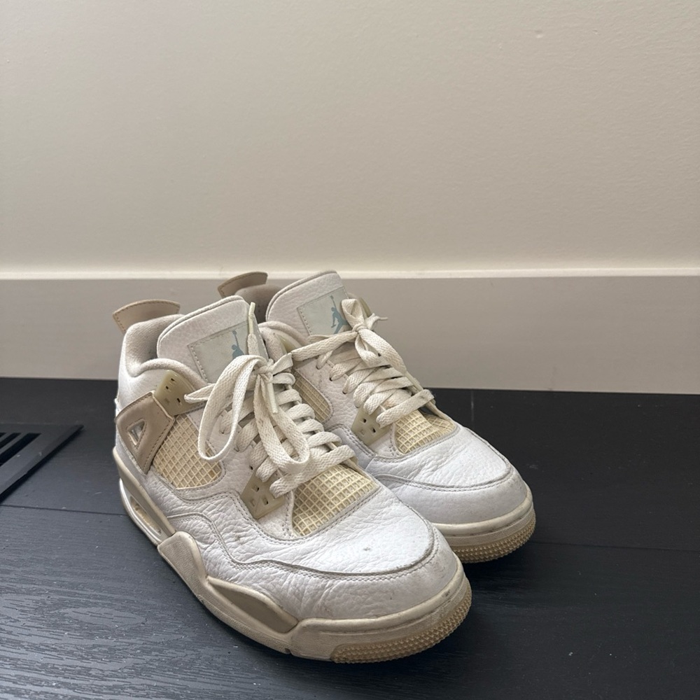 White and Cream Sneakers